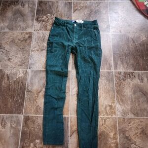 Green Corduroy Pants